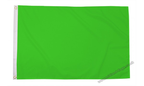Plain Neon Green Flag